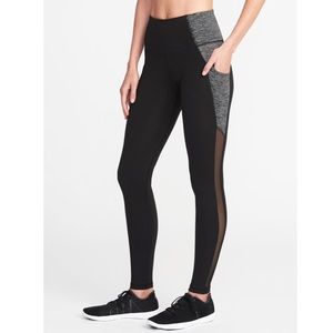 High-Rise Side-Pocket Elevate Compression Leggings